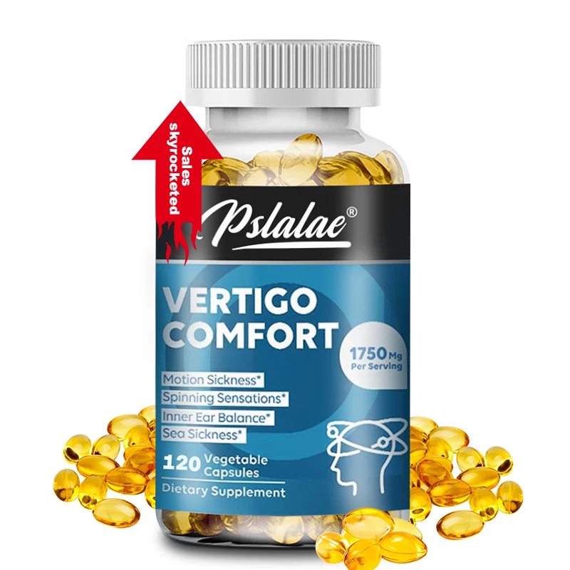 Ginkgo Biloba Extract - Vertigo Comfort-Kapseln – innerer Ohrbalance, lindert
