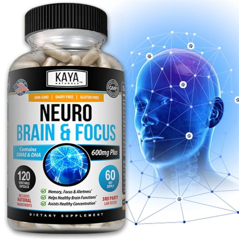 Ginkgo Biloba Extract - Neuro Brain für Gedächtnis & Fokus