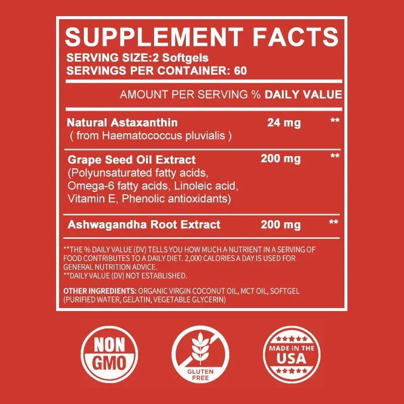 Astaxanthin – Fördert die Herz – Ginkgo Biloba Extract Bewertung und Preis